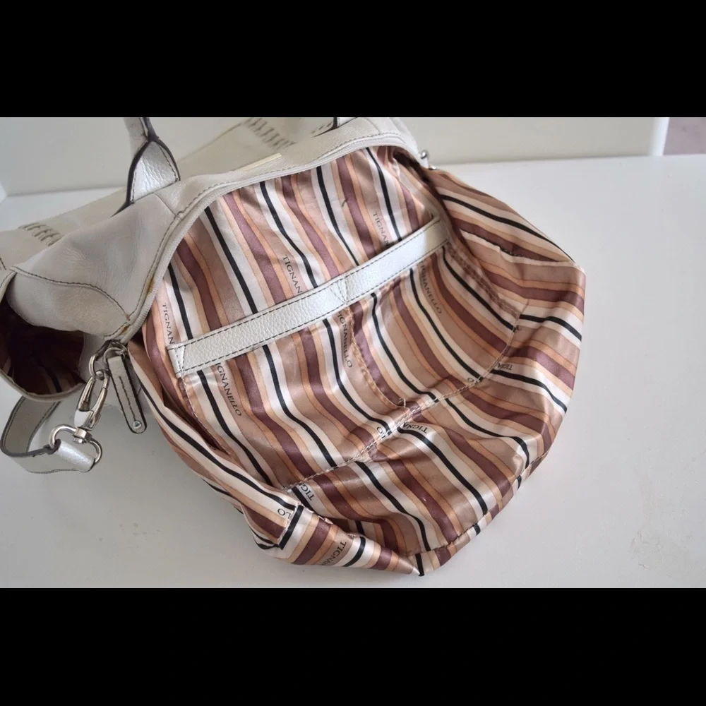 Tignanello leather satchel